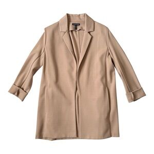 Eileen Fisher Flex Tencel Ponte Notch Collar Blazer Jacket XS